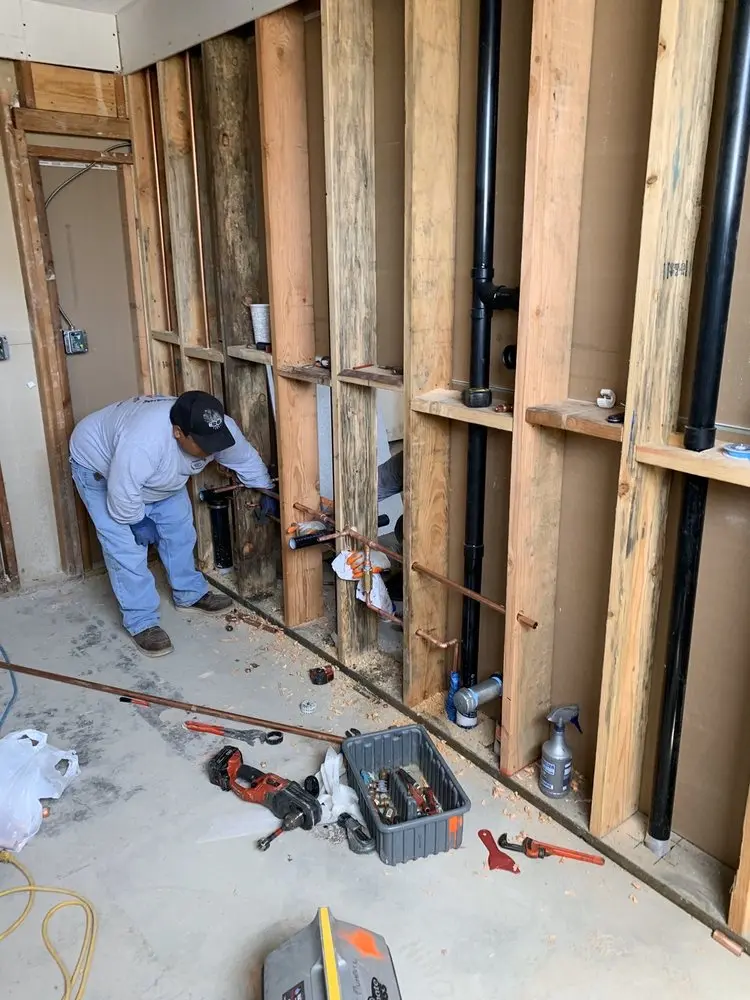 Commercial rough-in plumbing for Commercial Plumbing in Willow Brook Crossing